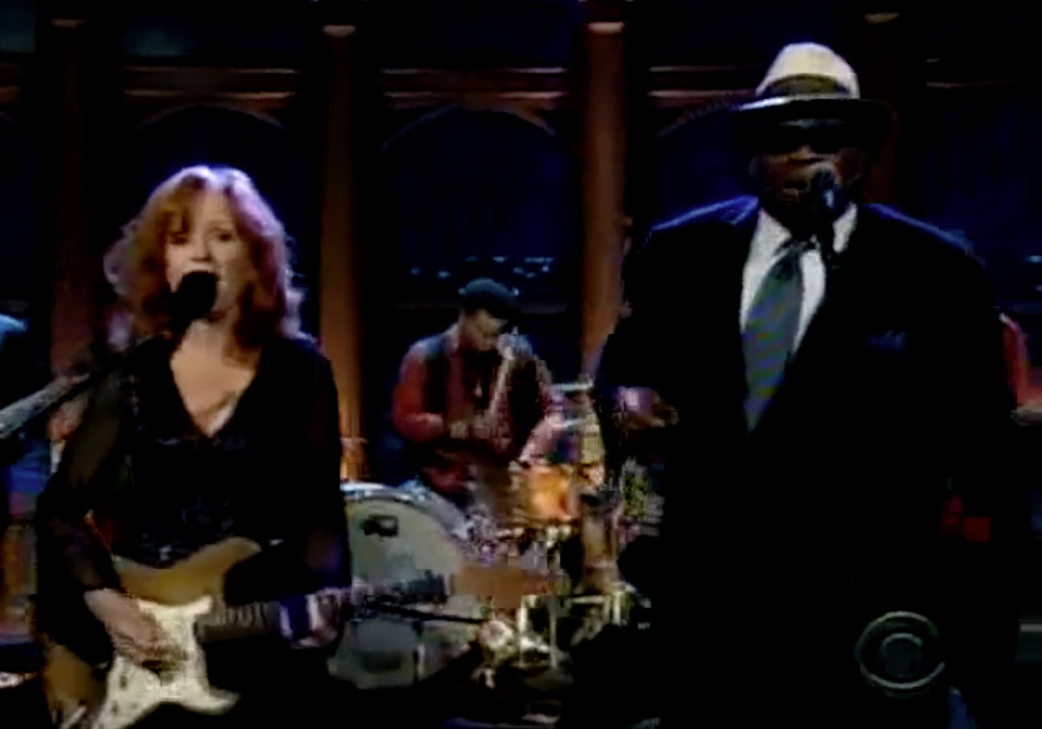 Herman Matthews w/ Bonnie Raitt & Taj Mahal on The Late, Late Show with Craig Ferguson