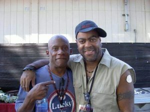 Bassist Gerald Johnson and Herman