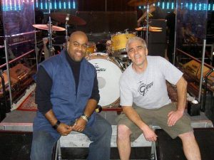 Herman and Drum Tech Mike Cormier