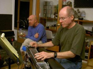 Ned Albright with Dean Parks